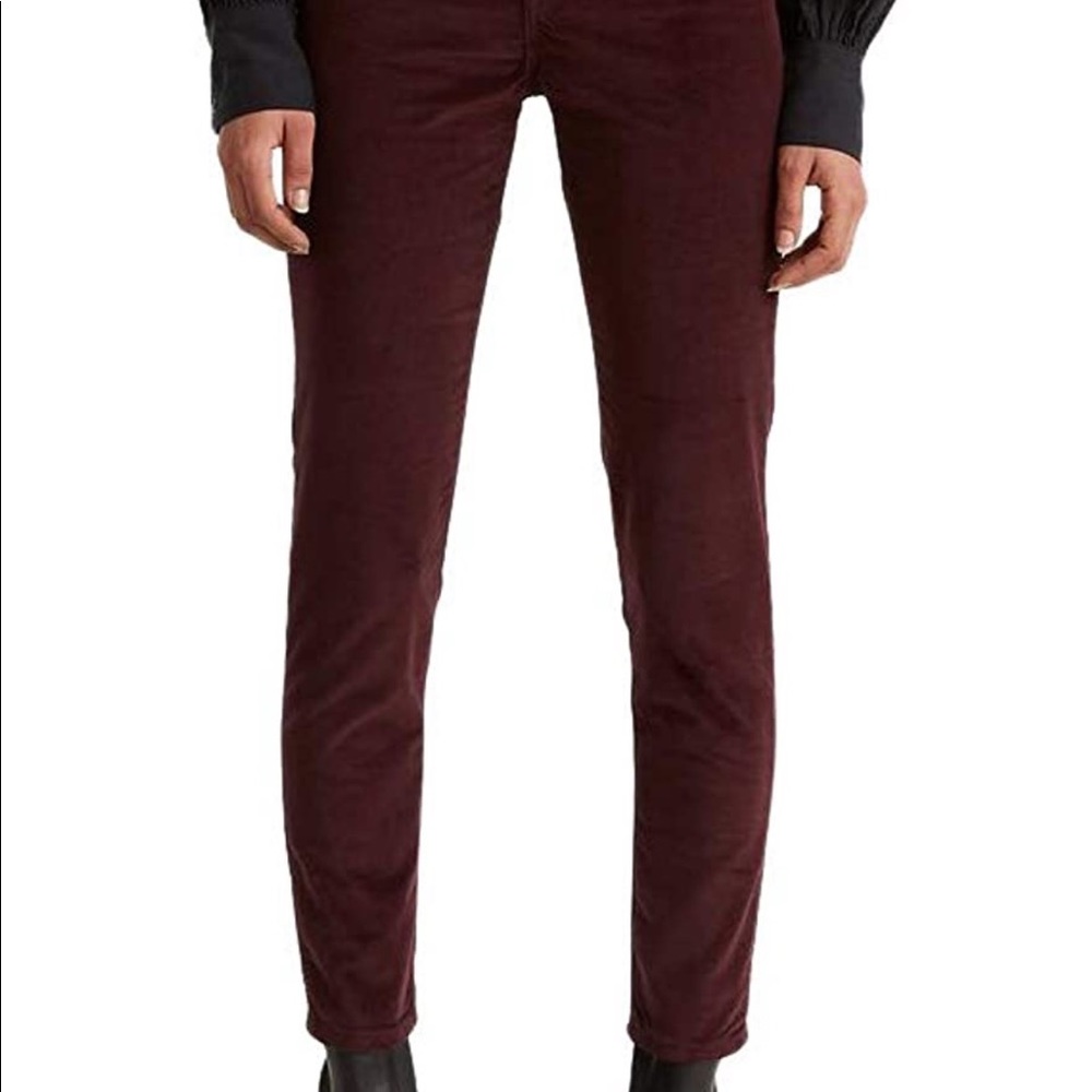 Levi's Women's Skinny Jeans - Burgundy